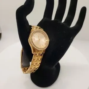 Fossil | Accessories | Fossil Crystal Bezel 28mm Womens Rose  display picture 2
